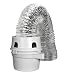 Dundas Jafine TDIDVKZW ProFlex Indoor Dryer Vent Kit with 4-Inch by 5-Foot ProFlex Duct