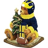 Michigan Wolverines NCAA Football Bear Figurine
