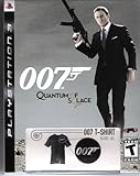 James Bond 007 Quantum of Solice with Limited Edition 007 T-Shirt (PS3)