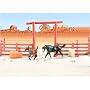 Breyer Stablemates Dude Ranch Play Set