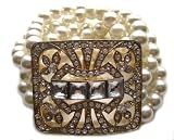 Leslie Danzis Art Deco Inspired Stretch Bracelet, 7.5''