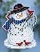 Snow Fun Mill Hill Beaded Counted Cross Stitch Kit MH184301