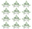 ONE Dozen (12 pieces) of 22" Artificial Aralia Sprays