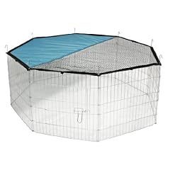 Kerbl Freigehege, verzinkt; 8 Gitter 57 x 56 cm, mit Netz und T�r