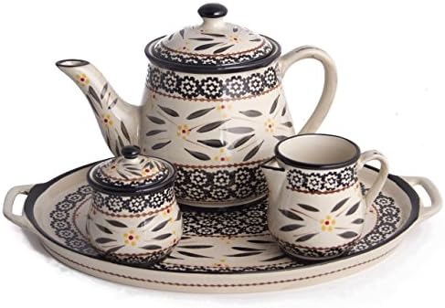 Temp-tations Old World 4-pc. Tea Set, Black
