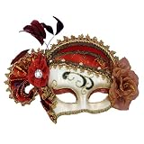 Masquerade Venetian Victorian 1920's Style Mardi Gras Mask