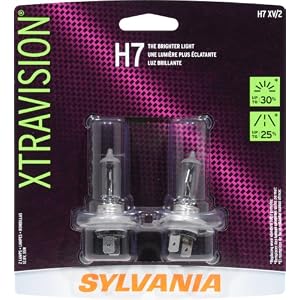 Sylvania H7 XV BP TWIN XtraVision Halogen Headlight - Pack of 2
