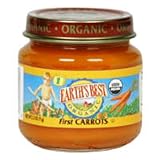 Earth's Best 1st Carrots, 2.5 Ounce Jars (Pack of 24)
