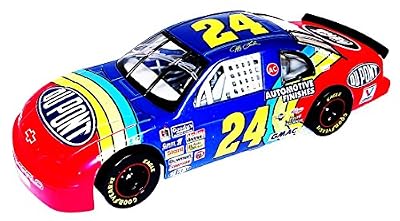 AUTOGRAPHED 1996 Jeff Gordon #24 DuPont Racing RAINBOW WARRIOR Vintage Signed Action Collectibles 1/24 NASCAR Diecast Car with COA (1 of only 5,004 produced!)