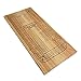 WE Games Custom Engraved Monogram Classic Cribbage Set - Solid Wood Continuous 4 Track Board with Pegs