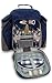 Outdoor Living : Contour Picnic Backpack 2 Person Blue