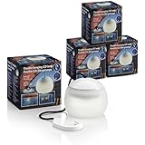 Battery Operated One Touch Hanging Garden Parasol Lantern Camping Lamp Gazebo LED Light - Four Pack