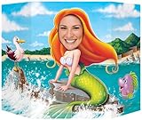 Beistle 54800 Mermaid Photo Prop, 3-Feet 1-Inch by 25-Inch