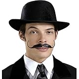 Forum Novelties Men's Snidely Whiplash Human Hair Mustache