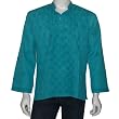 Mens Embroidered Kurta Casual Cotton Shirt India Size L Chest 42 inches (gck180b)