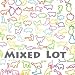 Shaped Rubber Bands - Mixed Lot of 5 Packs (12 Per Pack = 60 Bands Total) with Free Necklace