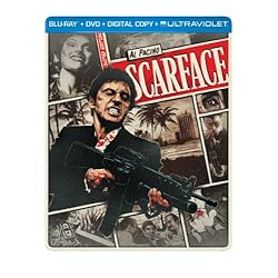 Scarface (1983) (Steelbook) (Blu-ray + DVD + Digital Copy + UltraViolet)