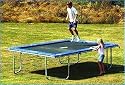 Gold Premier Rectangular Z17 Trampoline 11' x 8'6" x 39"