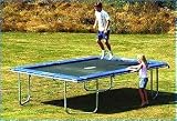 Gold Premier Rectangular Z17 Trampoline 11' x 8'6 x 39