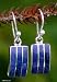  : SODALITE EARRINGS AZURE ARCS