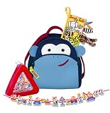 I'm Ready for School Gift Set - Dabbawalla Monkey Backpack and More
