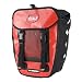 IDEALE HITEC Packtasche Gep�cktragertasche Hecktasche wasserdicht rot/schwarz