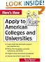 Here's How: Apply to American Colleges and Universities