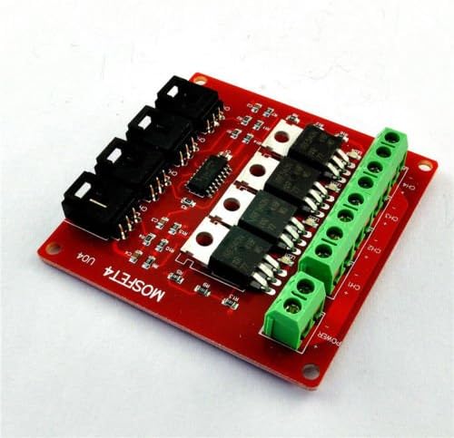 1pcs Four Channel 4 Route Mosfet Button Irf540 V2.0 Mosfet Switch Module