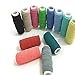 FQTANJU 12 pcs Round Shirring Elastic Craft cord