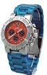 Adee Kaye Abyss 2000 Collection Men's Chronograph Watch Model AK-4025-M5(Orange Face)