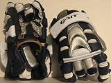 Sporting Goods : New deBeer GAIT Insanity Lacrosse Gloves NAVY 12'Medium
