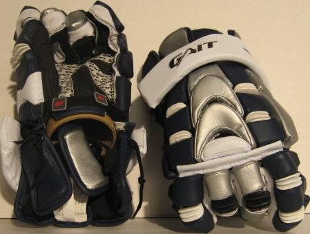 New deBeer GAIT Insanity Lacrosse Gloves NAVY sz Large