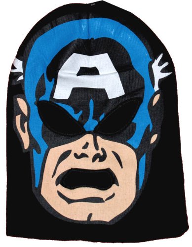  Captain America Marvel Comics Costume Ski Mask
