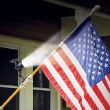 Solar Flagpole Light
