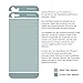 MediaDevil Back (Rear) Screen Protector for iPhone SE (2016) / 5S / 5, Dual-Tone Clear Edition - [2 x Back Protectors]