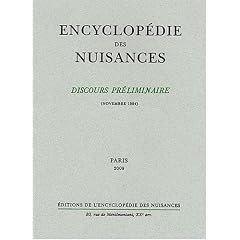 Discours pr�liminaire de l'encyclop�die des nuisances : Novembre 1984
