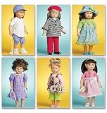 McCall's Patterns M6137 Doll Clothes For 18-Inch (46cm) Doll, One Size Only