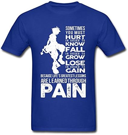 Men's for So-ra Kindom Hearts Short Sleeve T-shirts M Royal Blue