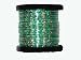 50 yd Fluorescent Green w/ Silver Holographic CraftLace Spool