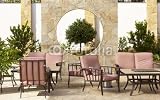 Wallmonkeys Peel and Stick Wall Decals - Chairs in Park - Removable Graphic