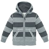 striped zip-up hoodie