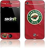 Skinit Minnesota Wild Home Jersey Vinyl Skin for Apple iPhone 4 / 4S