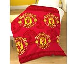 Manchester United fleece blanket