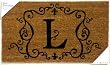 Monogram Coir Doormat Insert - L Monogram Coir Doormat Insert - L