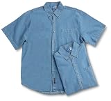 2 C Port Short - sleeved Denim Shirts