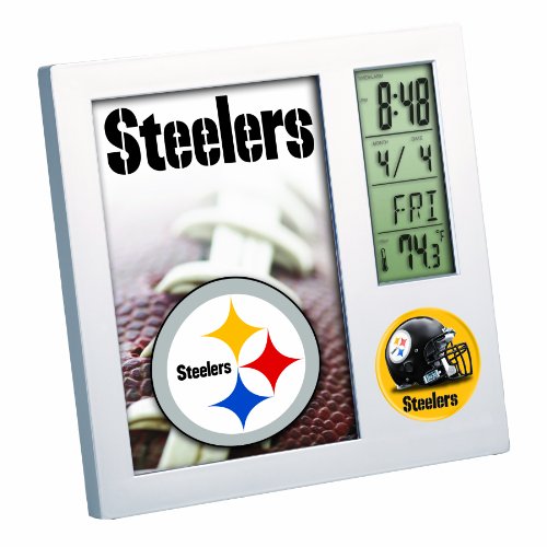 NFL Pittsburgh Steelers Digital Desk Clock