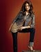 Cropped metallic jean jacket