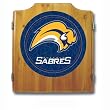 NHL Buffalo Sabers Dart Cabinet includes Darts and Board