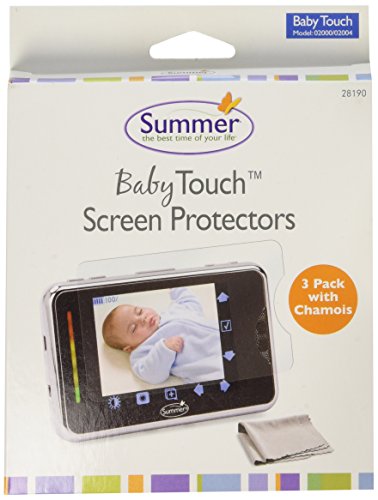 Summer Infant 02000/02004 Baby Touch Screen Protectors with Chamois