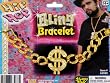 Dollar Sign Bracelet - Adult Std.